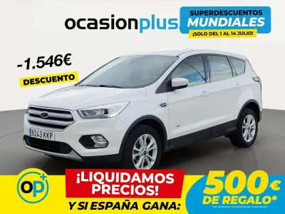 Usado Ford Kuga Titanium 180 CV (132 kW) 2018 Blanco SUV