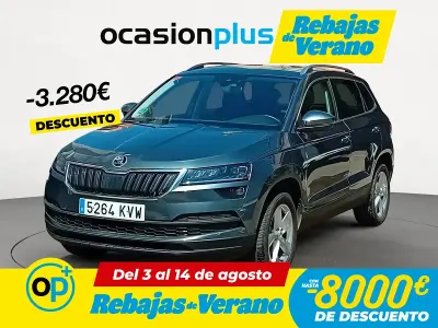 Usado Skoda Karoq 115 CV (84 kW) 2019 Gris / plata SUV