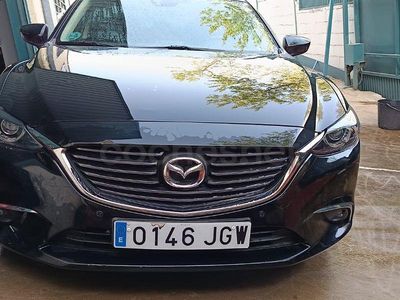 Usado Mazda 6 Style 150 CV (110 kW) 2015 Negro Familiar