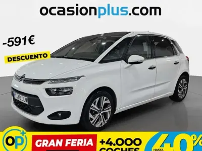Usado Citroën C4 Picasso Feel 120 CV (88 kW) 2016 Blanco Monovolumen