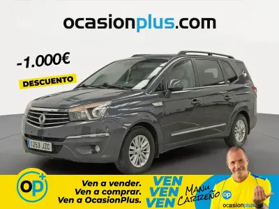Usado SsangYong Rodius 178 CV (130 kW) 2017 Negro Monovolumen