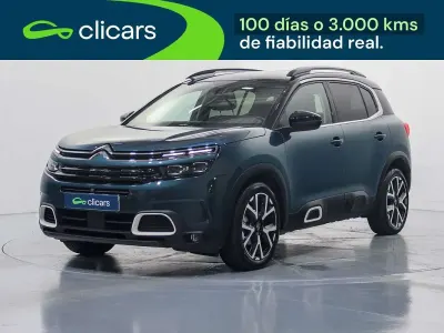 Usado Citroën C5 Aircross Shine 131 CV (96 kW) 2019 Verde SUV