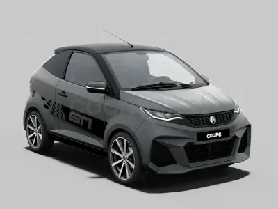 Nuevo Aixam Coupe GTI 2026 Negro Coupe