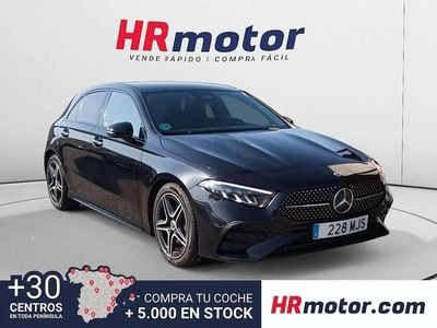 Usado Mercedes A200 AMG line 151 CV (111 kW) 2023 Negro Utilitario