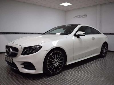 Usado Mercedes E220 193 CV (141 kW) 2018 Blanco Coupe