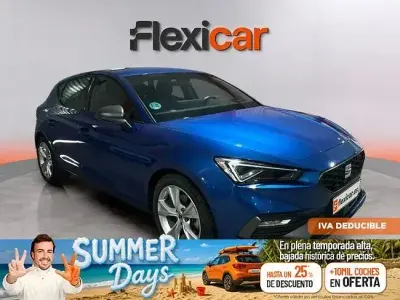 Usado Seat Leon FR 150 CV (110 kW) 2025 Azul Familiar