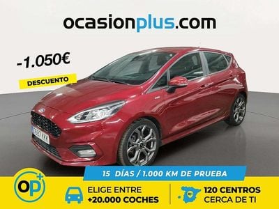Rojo Usado 2018 Ford Fiesta ST-Line Berlina | 11.550 € (Precio justo)