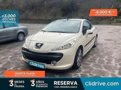 Beige Usado 2007 Peugeot 207 CC Descapotable | 4690 € (Precio justo)