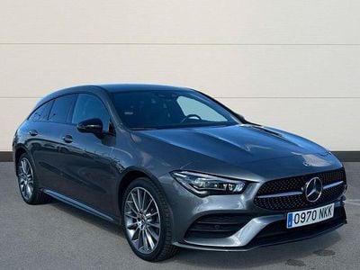 Usado Mercedes CLA250e 218 CV (160 kW) 2021 Gris Berlina