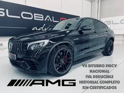 Usado Mercedes GLC63 AMG 510 CV (375 kW) 2019 Negro SUV