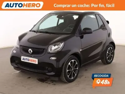 Usado Smart ForTwo Cabrio Basis 71 CV (52 kW) 2016 Negro Descapotable