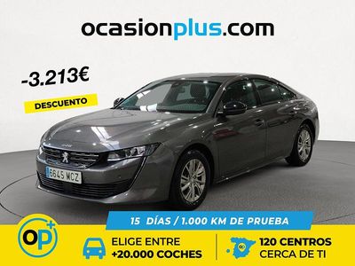 Gris Usado 2022 Peugeot 508 Active Berlina | 18.300 € (Precio justo)