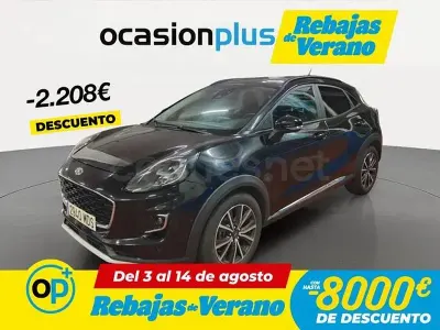 Usado Ford Puma Titanium 125 CV (91 kW) 2023 Negro SUV