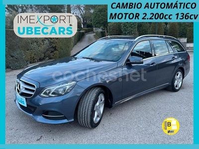 Gris / plata Usado 2013 Mercedes E200 Familiar | 11.900 € (Precio justo)