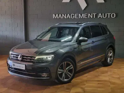 Usado VW Tiguan R-line 150 CV (110 kW) 2020 Gris / plata SUV