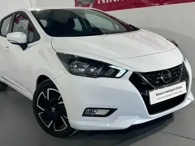 Usado Nissan Micra Acenta 92 CV (67 kW) 2022 White solid Utilitario