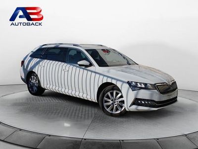 Usado Skoda Superb Ambition 217 CV (159 kW) 2020 Blanco Familiar