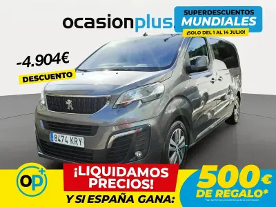 Usado Peugeot Traveller Allure 180 CV (132 kW) 2018 Gris Monovolumen