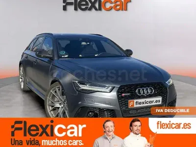 Usado Audi RS6 605 CV (444 kW) 2017 Gris / plata Familiar