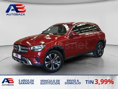 Usado Mercedes GLC300 333 CV (244 kW) 2022 Rojo SUV