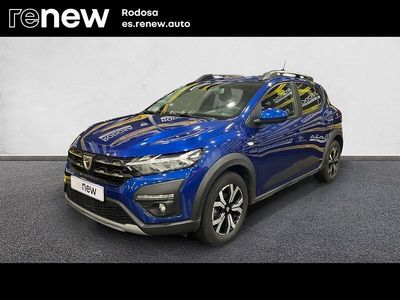 Usado Dacia Sandero Comfort 91 CV (66 kW) 2021 Azul Berlina