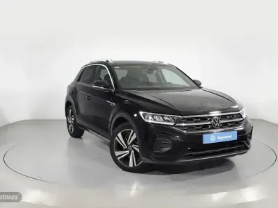 Usado VW T-Roc R-line 150 CV (110 kW) 2022 Negro SUV