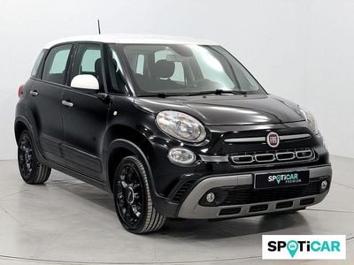 Usado Fiat 500L Cross 95 CV (69 kW) 2021 Negro Monovolumen
