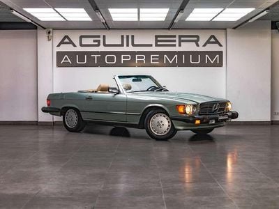 Usado Mercedes SL500 1989 Verde Descapotable