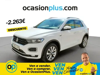 Usado VW T-Roc Advance 150 CV (110 kW) 2021 Blanco SUV