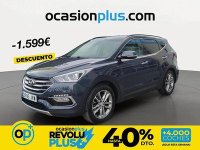 Usado Hyundai Santa Fe Style 201 HP (147 kW) 2016 Azul SUV
