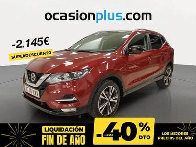 Rojo Usado 2019 Nissan Qashqai N-Connecta SUV | 17.150 € (Precio justo)