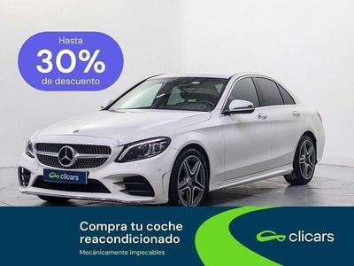 Usado Mercedes C220 194 CV (142 kW) 2020 Blanco Berlina
