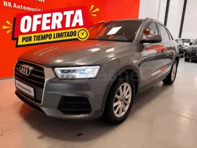 Usado Audi Q3 150 CV (110 kW) 2016 Gris / plata SUV