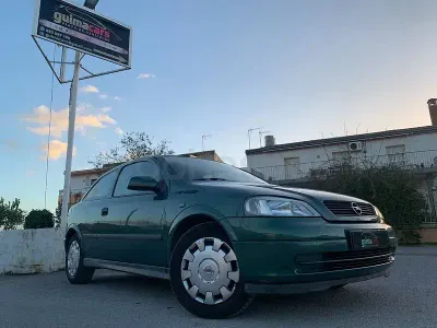 Brugt Opel Astra Club 84 HK (61 kW) 2003 Grøn Sedan