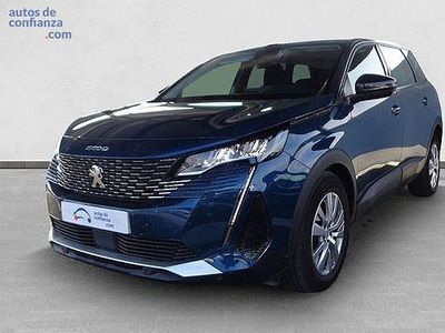 Azul Usado 2021 Peugeot 5008 Active | 19.990 € (Un poco caro)