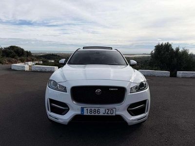 Usado Jaguar F-Pace R-Sport 180 CV (132 kW) 2017 Blanco SUV