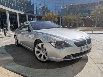 Usado BMW 650 367 CV (269 kW) 2006 Gris / plata Coupe
