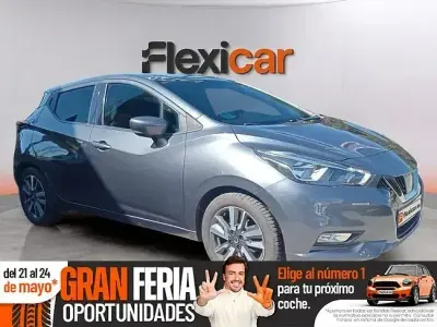 Käytetty Nissan Micra Acenta 71 HP (52 kW) 2019 Harmaa Viistoperä