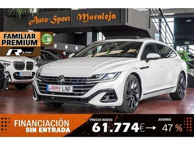 Blanco Usado 2021 VW Arteon R-line Familiar | 29.900 € (Precio justo)