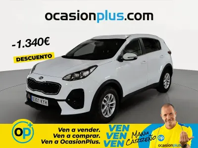 Usado Kia Sportage Plus 132 CV (97 kW) 2019 Blanco SUV