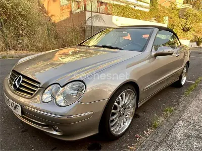 Usado Mercedes CLK200 Elegance 163 CV (119 kW) 2004 Gris / plata Descapotable