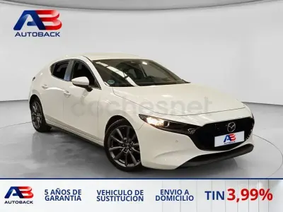 Usado Mazda 3 116 CV (85 kW) 2020 Blanco Berlina