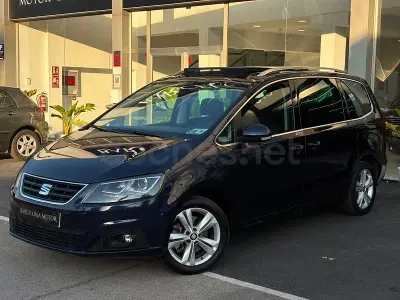 Usado Seat Alhambra Style 150 CV (110 kW) 2016 Azul Monovolumen