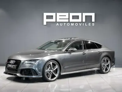 Usado Audi RS7 Sportback 560 CV (411 kW) 2014 Gris Utilitario