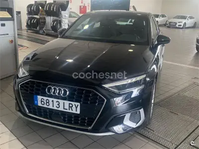Usado Audi A3 Advanced Plus 116 CV (85 kW) 2021 Negro Berlina