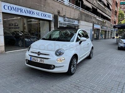 Usado Fiat 500C Lounge 69 CV (50 kW) 2016 Blanco Descapotable