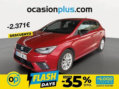 Usado Seat Ibiza FR 110 CV (80 kW) 2023 Rojo Berlina