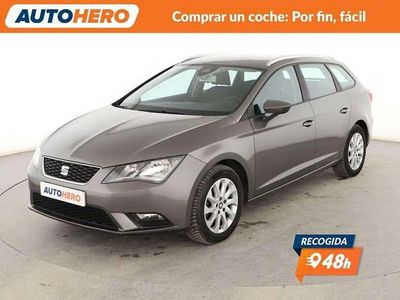 Usado Seat Leon Style 125 CV (91 kW) 2014 Gris Utilitario