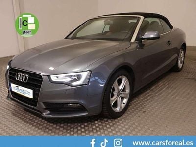 Usado Audi A5 Cabriolet Premium 170 CV (125 kW) 2014 Gris Descapotable