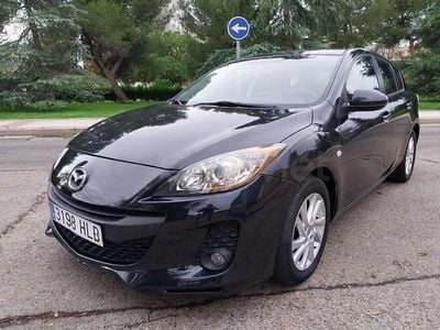 Usado Mazda 3 Style 115 CV (84 kW) 2012 Negro Berlina
